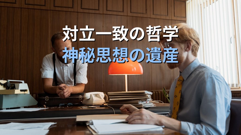 ヤーコプ・ベーメとユング|神秘思想家の「対立一致」が分析心理学に刻んだ遺産 - 解説